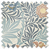 William Morris Larkspur, Woad - Roman Blind